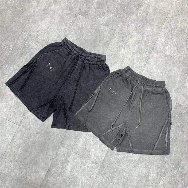 Vintage Wash Metal Logo Sweat Shorts