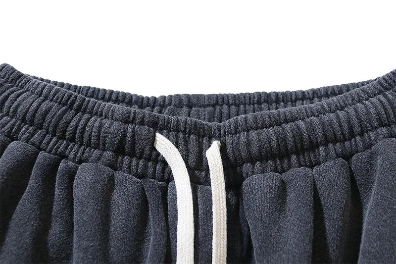 Washed Graphic Cotton Sweat Shorts