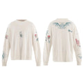 Angel Wings Cherub Graphic Long Sleeve T-Shirt
