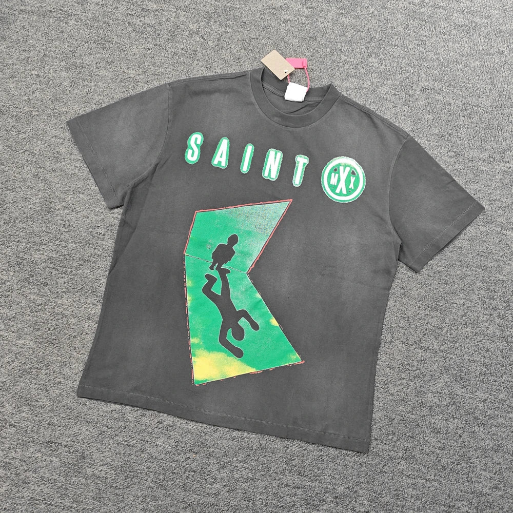 Green Saint Figure T-Shirt