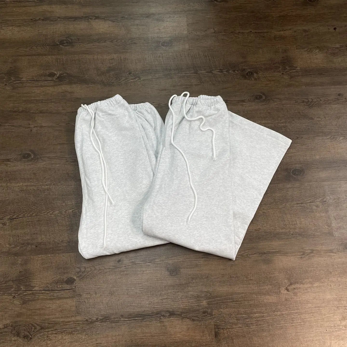 Fleece Drawstring Sweatpants Trio