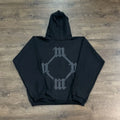 Monogram Back-Print Oversized Hoodie