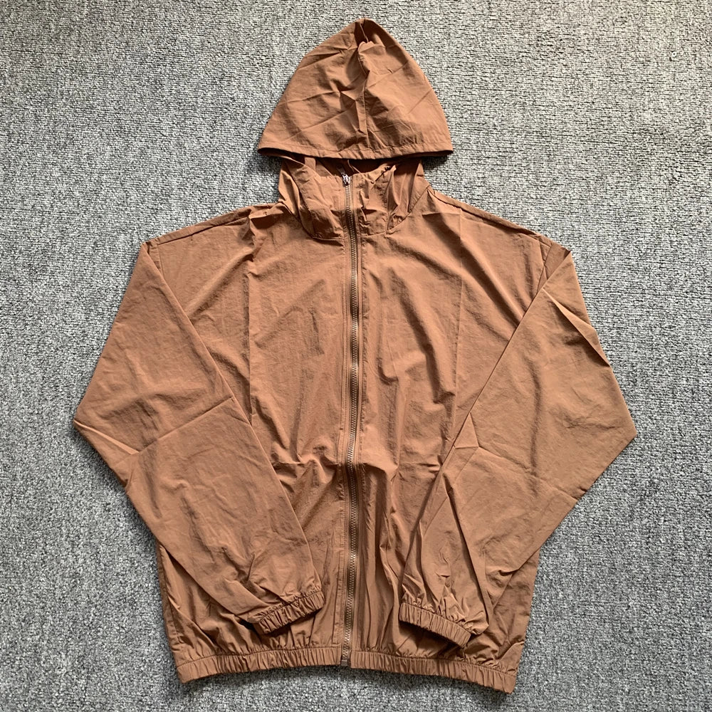 Lightweight Hooded Windbreaker Jacket
