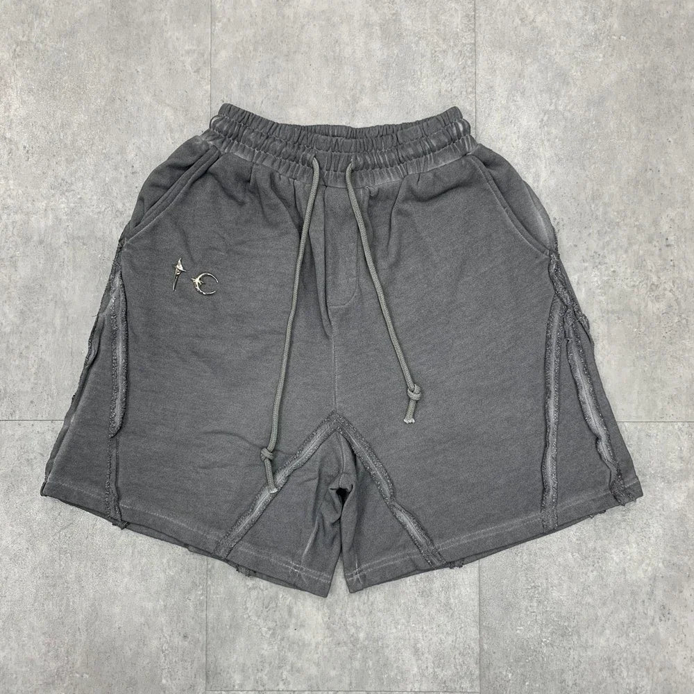 Vintage Wash Metal Logo Sweat Shorts