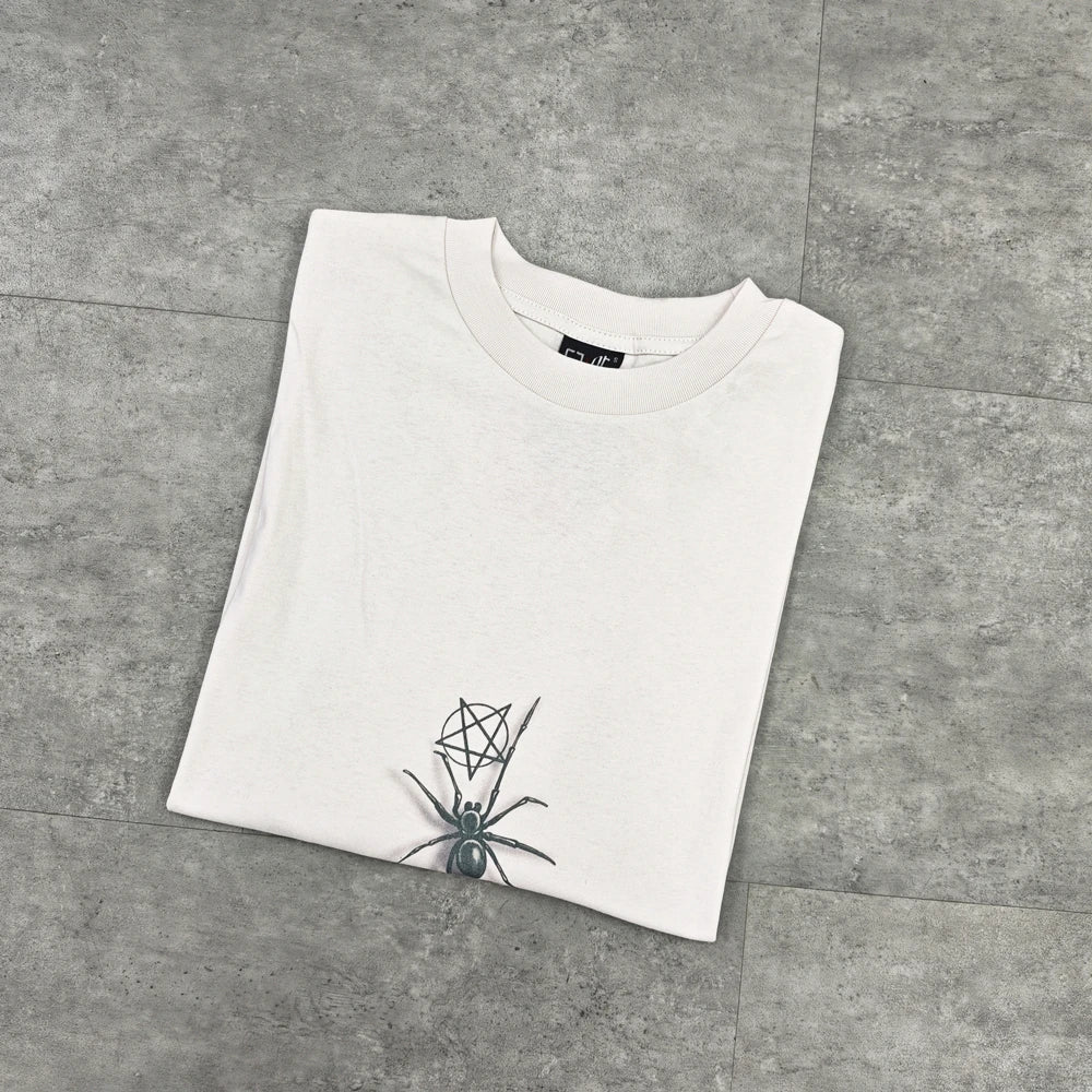 Angel Wings Cherub Graphic Long Sleeve T-Shirt