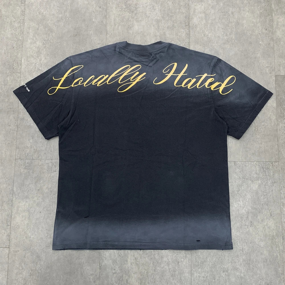 Vintage Photo Graphic Pocket T-Shirt