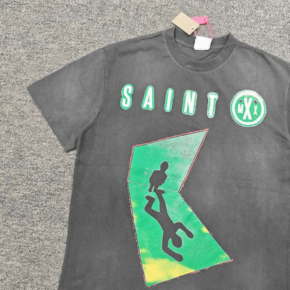 Green Saint Figure T-Shirt