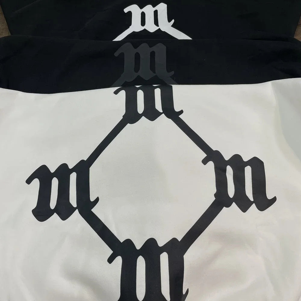 Monogram Back-Print Oversized Hoodie