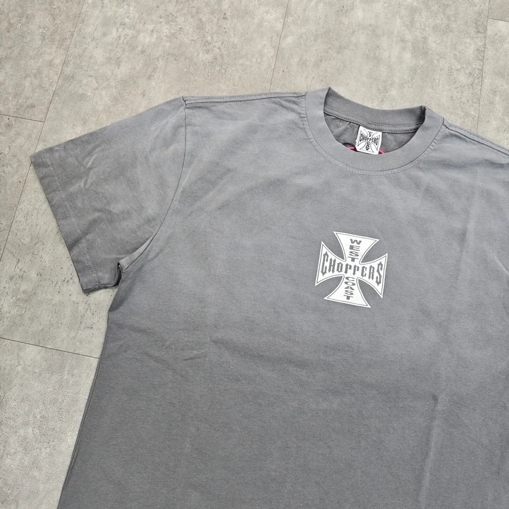 Vintage Cross Logo Washed T-Shirt