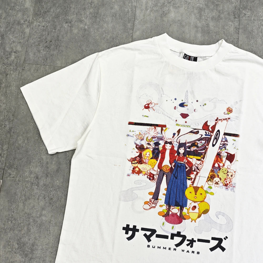 Summer Wars Anime Graphic T-Shirt