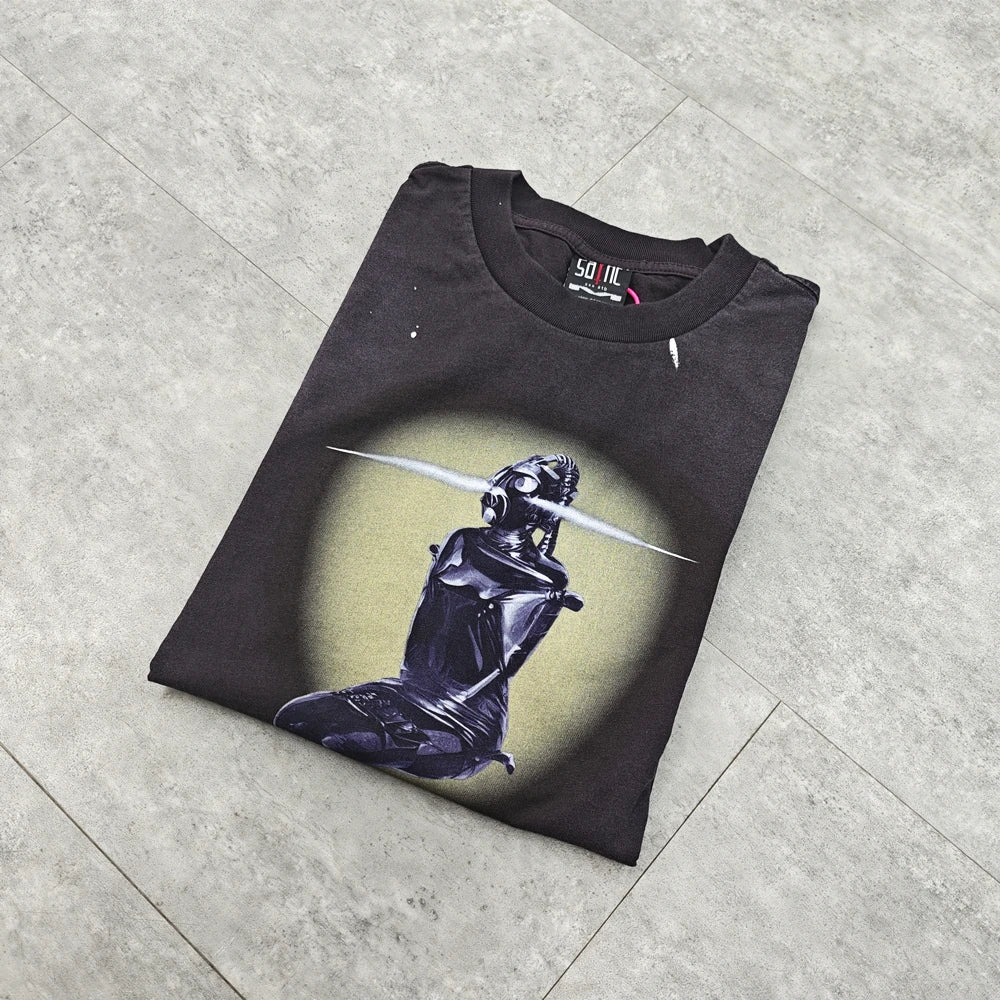 Moon Figure Graphic T-Shirt
