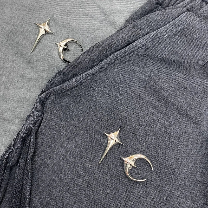 Vintage Wash Metal Logo Sweat Shorts