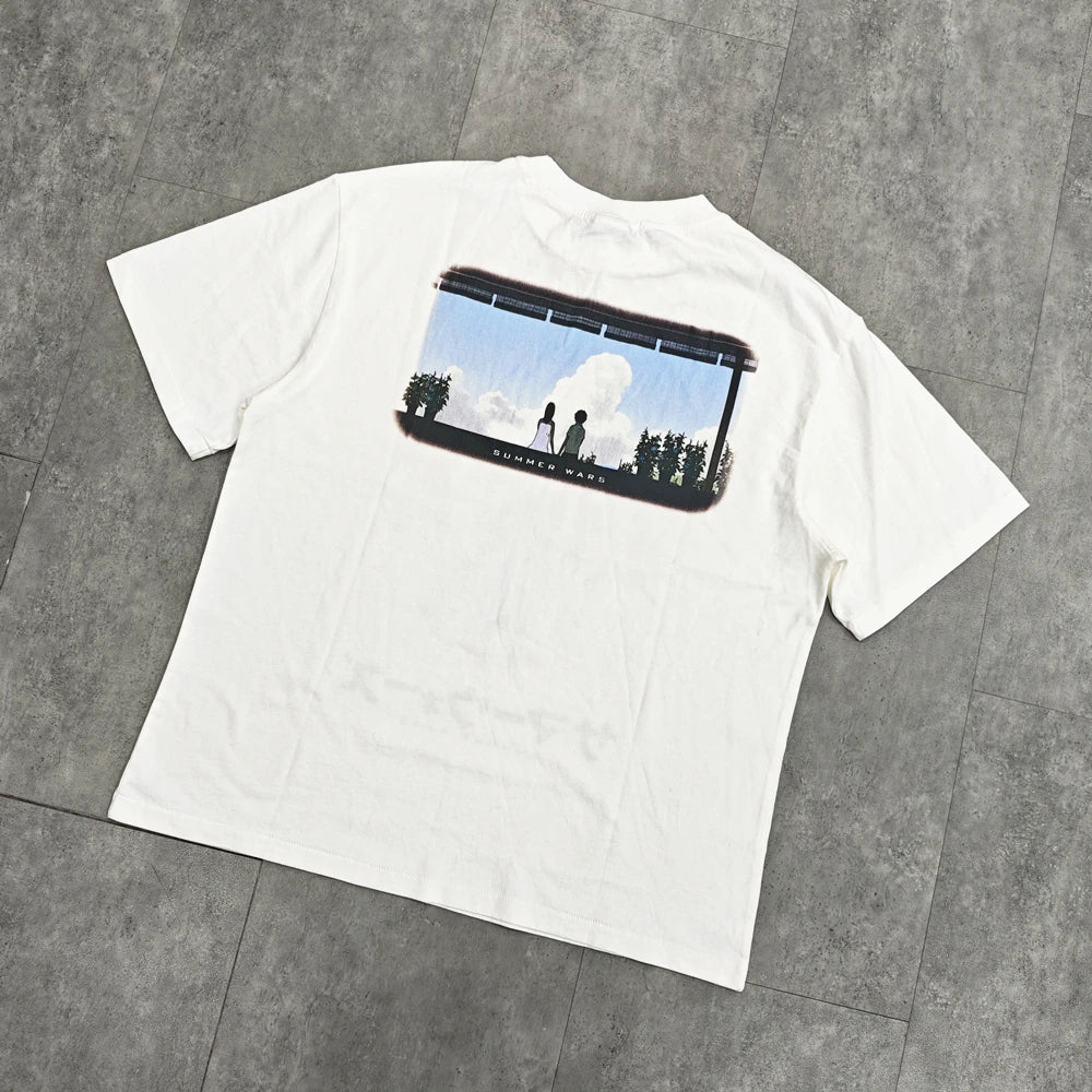 Summer Wars Anime Graphic T-Shirt