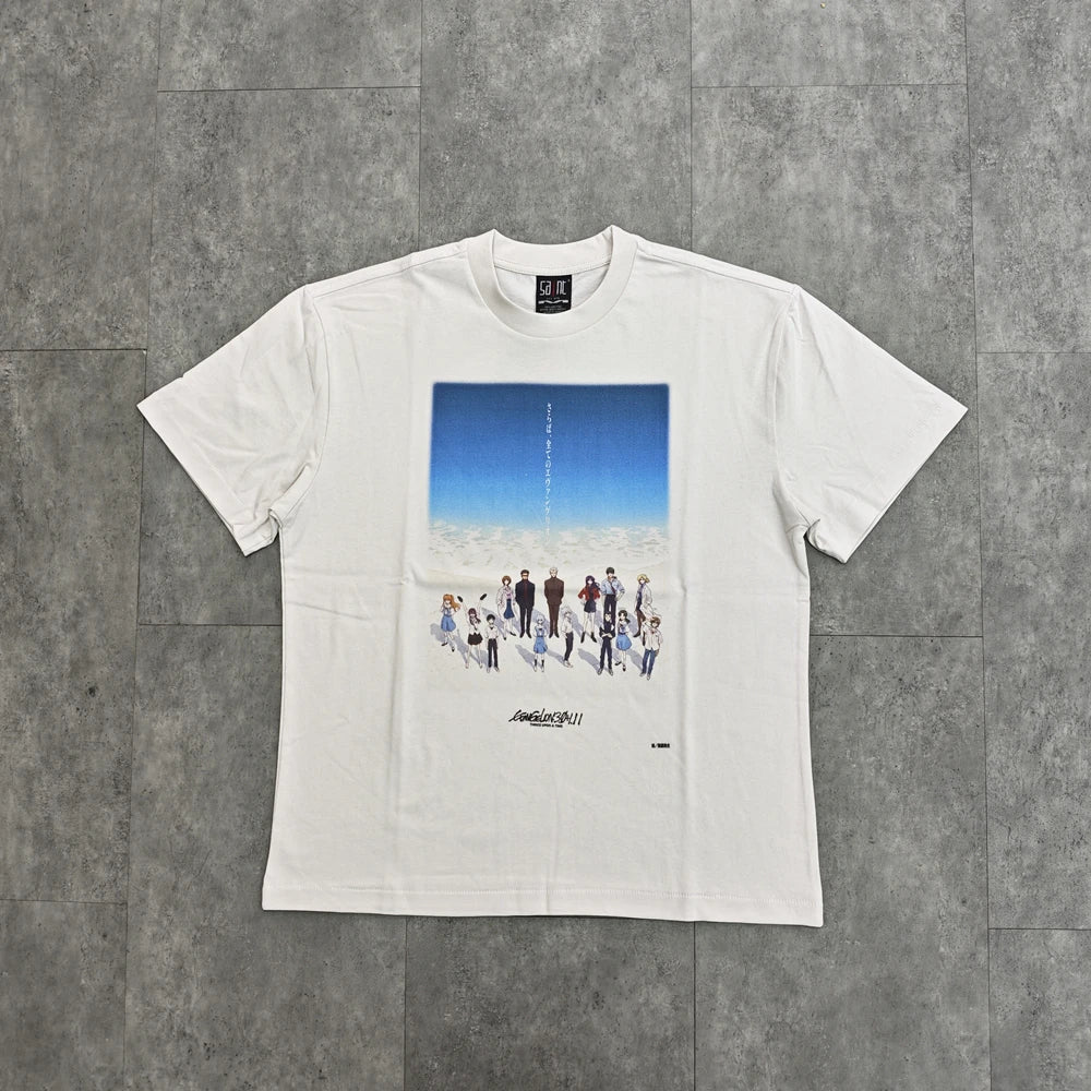 Anime Cast Print T-Shirt