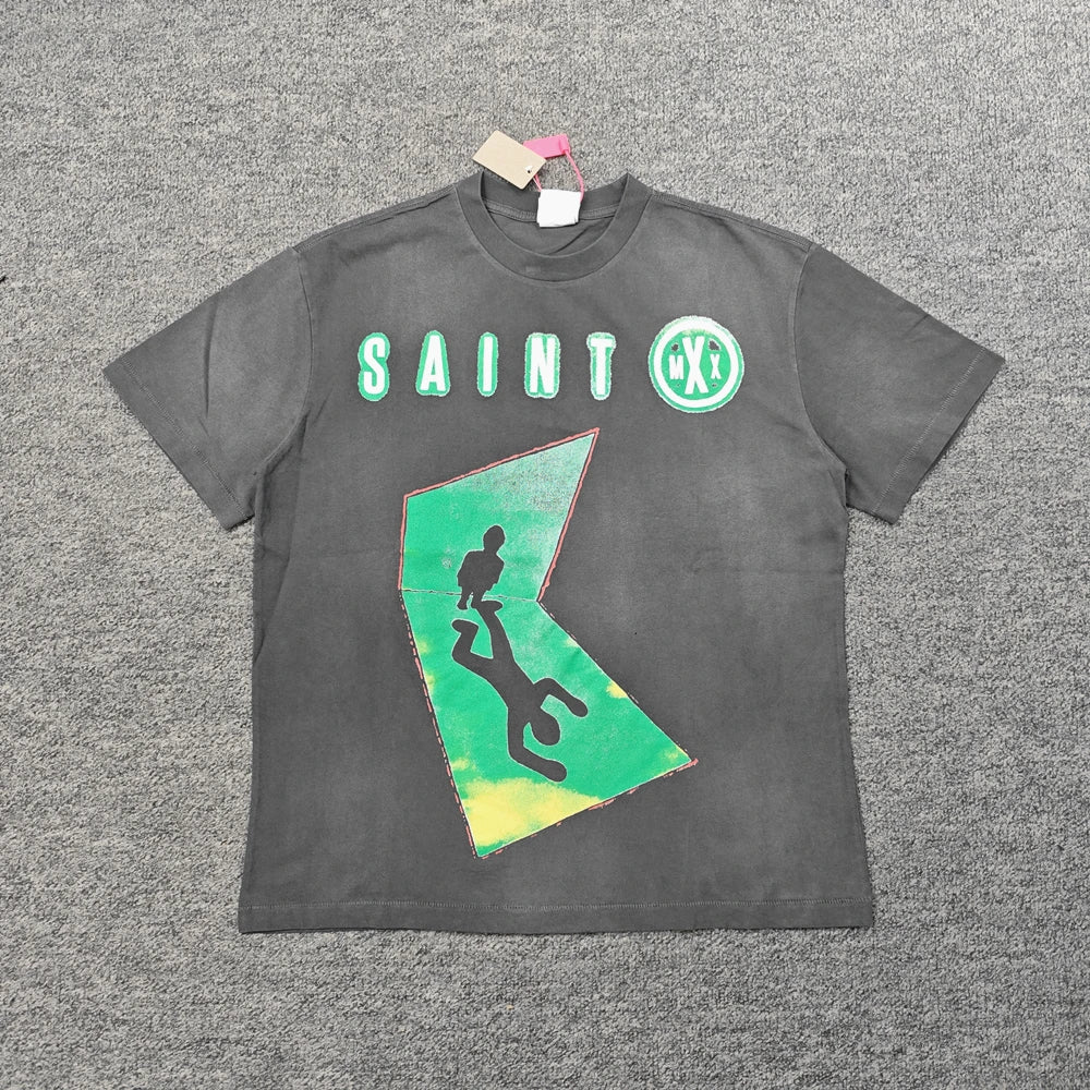 Green Saint Figure T-Shirt