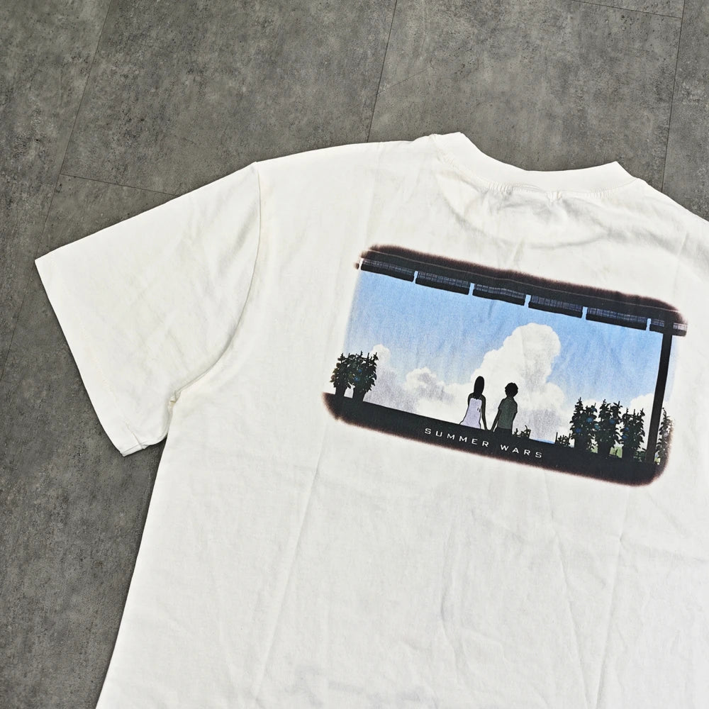 Summer Wars Anime Graphic T-Shirt